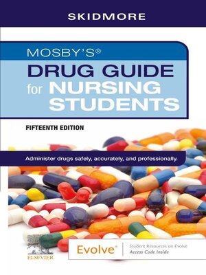 cover image of Mosby's Drug Guide for Nursing Students--E-Book